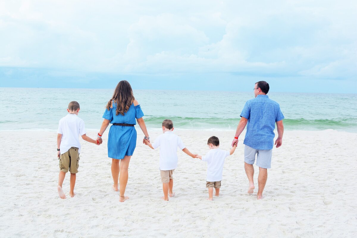 Krystal Proffitt podcast coach family on beach