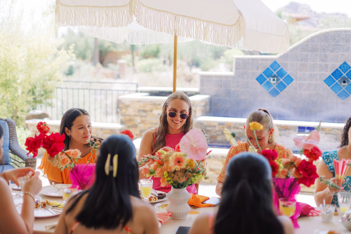 Indulge in a luxury bridal shower brunch at The Phoenician in Scottsdale. This gallery highlights opulent decor, gourmet brunch dishes, and the elegant atmosphere that makes for a sophisticated and memorable bridal shower experience.