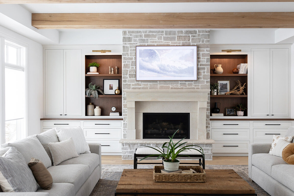 michele rosenboom design cozy colonial living room 1