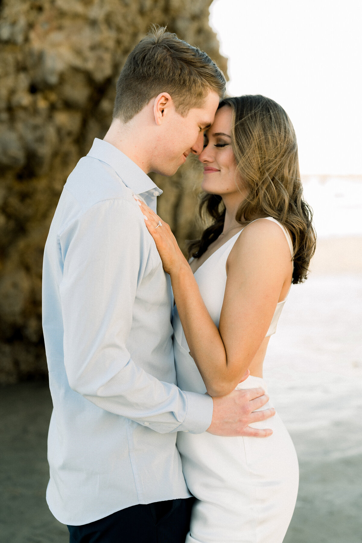 Kendall and Jonathon Engagement Newport Beach Corona Del Mar CDM _ Hello Blue  -11