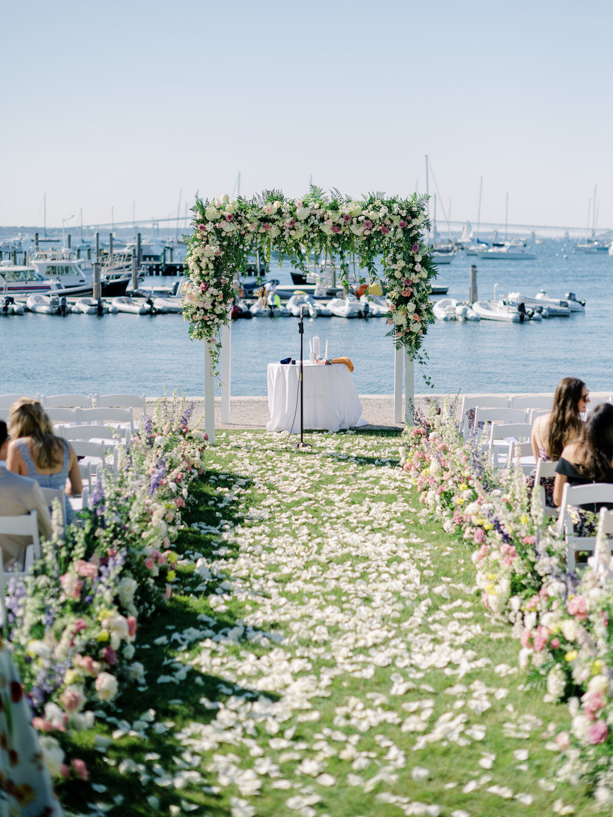 Kate-Murtaugh-Events-New-York-Yacht-Club-Wedding-Newport-Bridge-ceremony-chuppah
