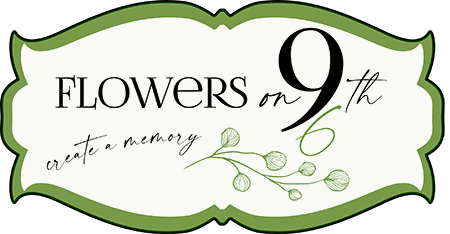 Flowers on 9th Logo