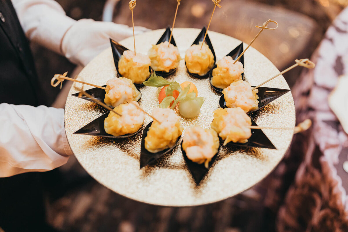 asian appetizers for cocktail hour.