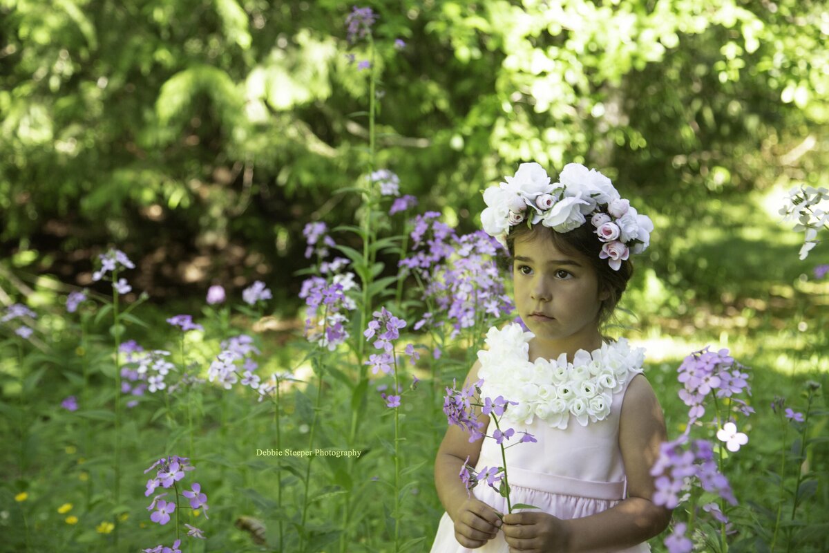 kid-couture-photoshoot-phlox-frolick-floral-headpiece-garrden-party-debbie-steeper