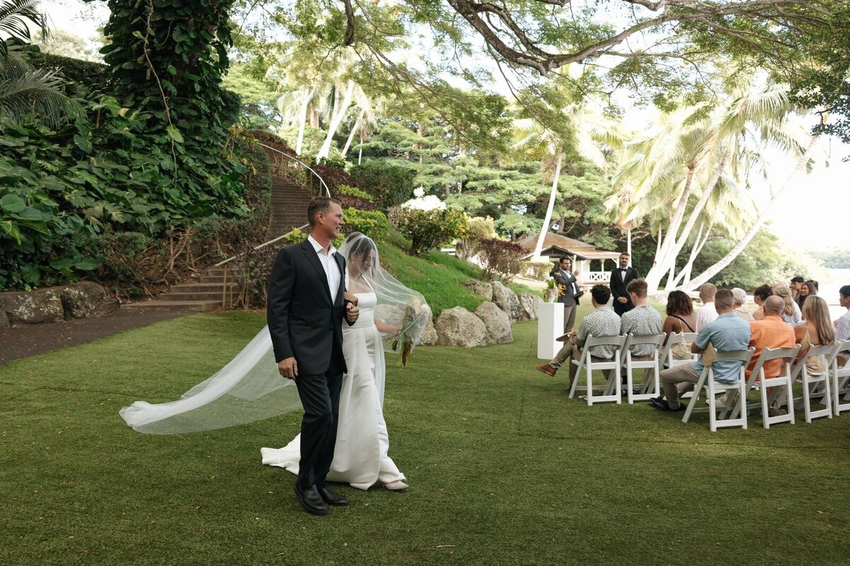 Recessional wedding photo captured by San Juan Puerto Rico photographer

