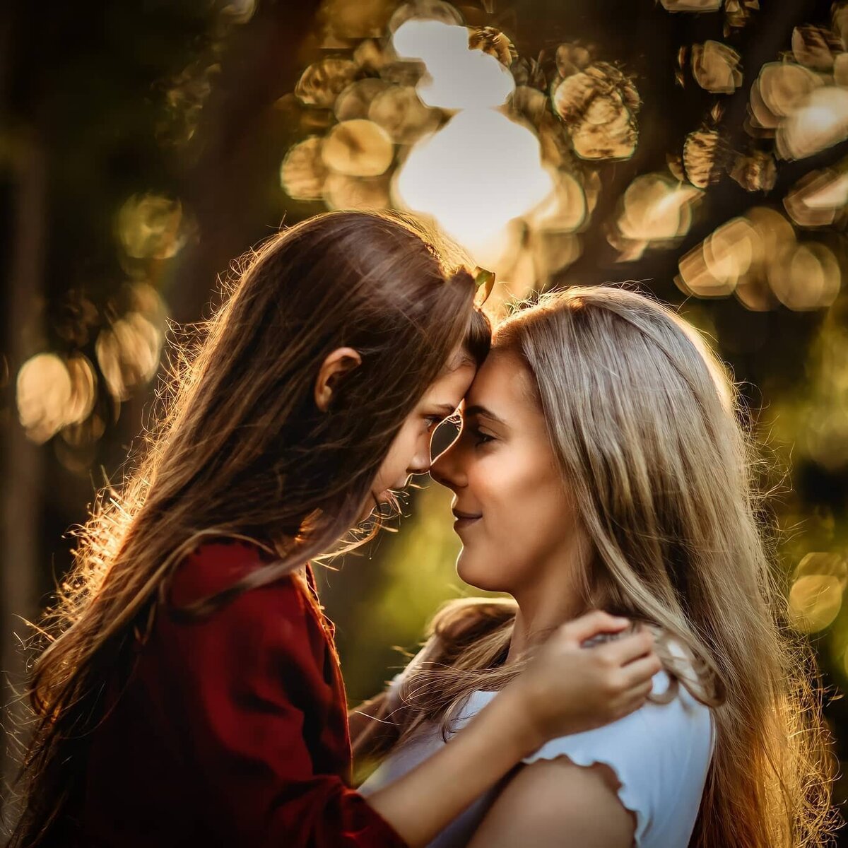 mother and daughter photo