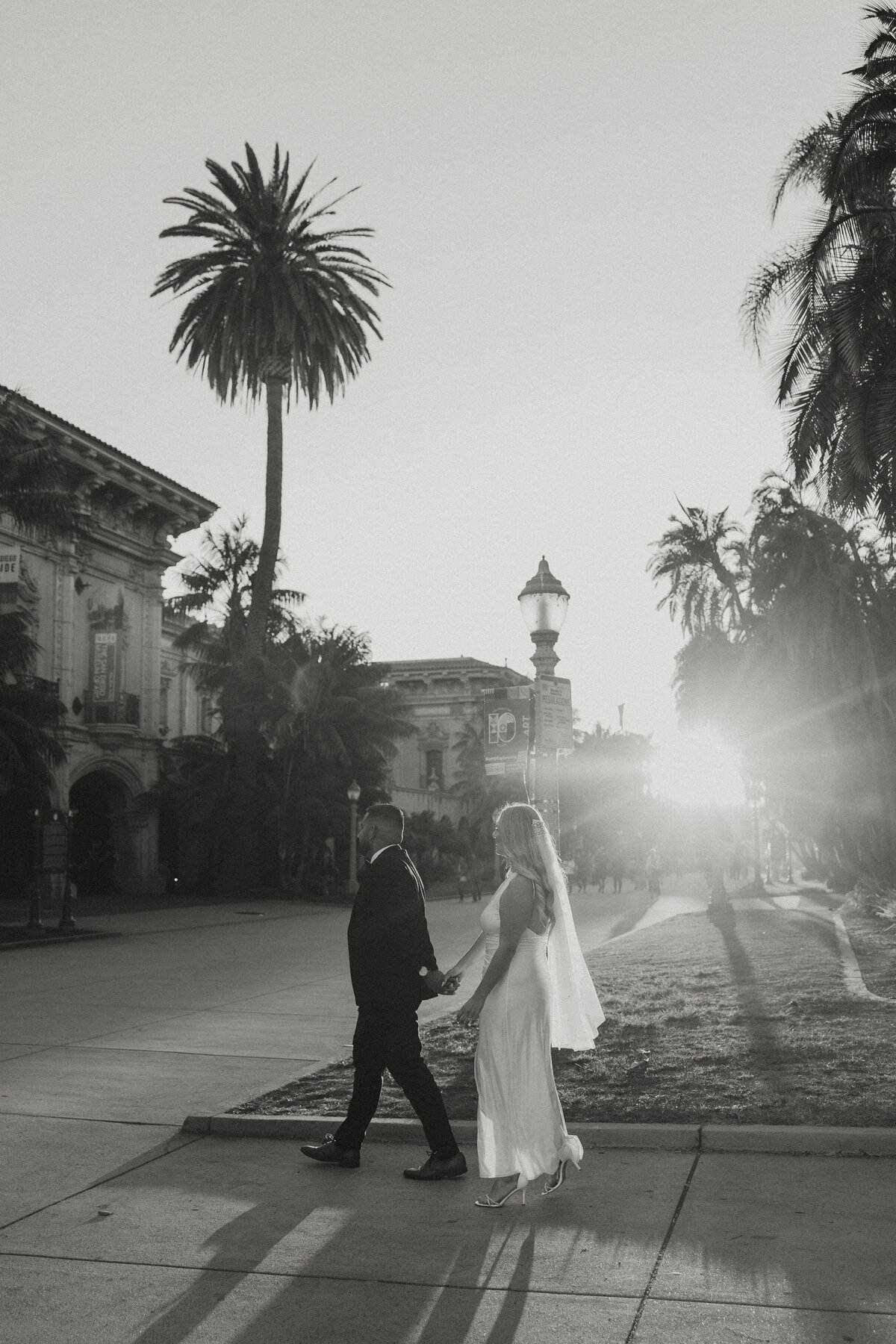 balboa park engagement session