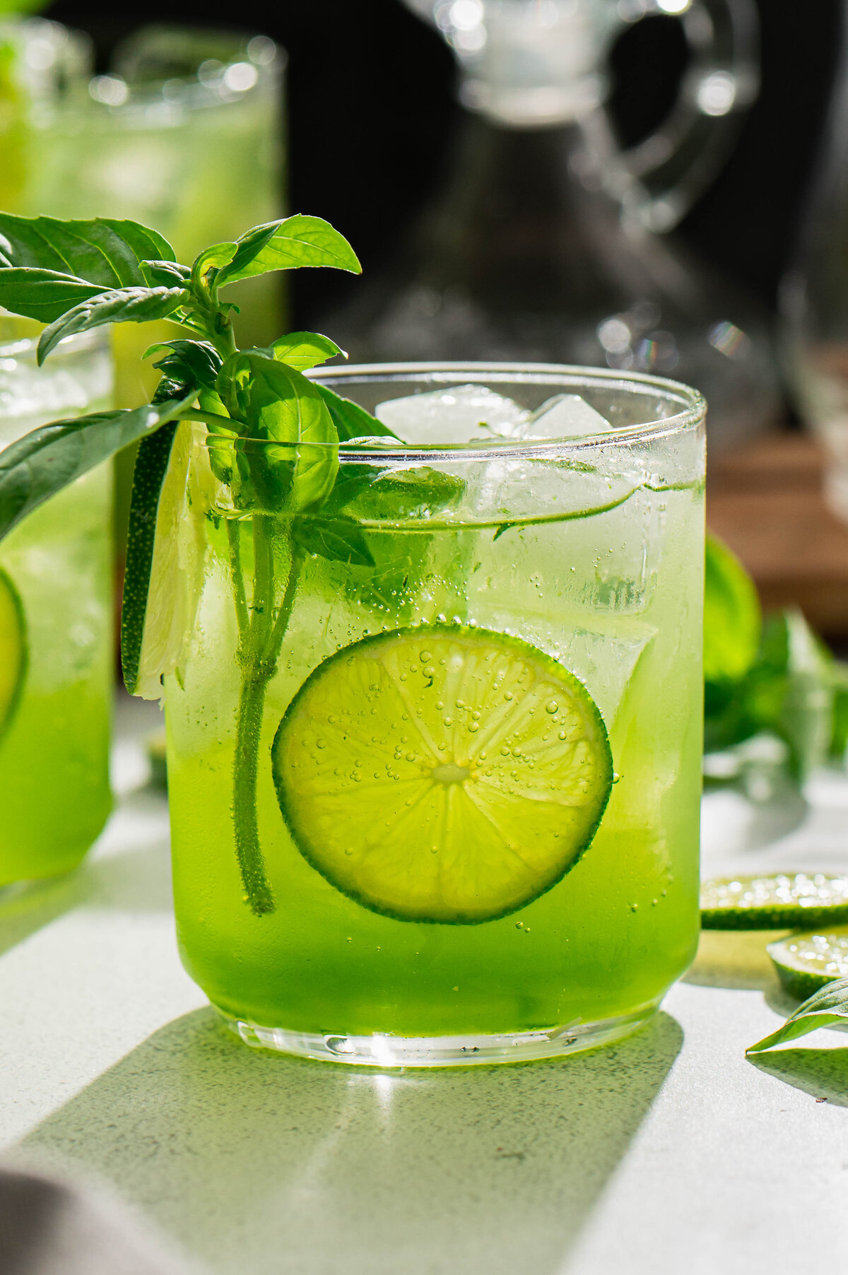 Basil smash cocktail-11