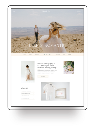 creative web design and branding for entrepreneurs and photographers