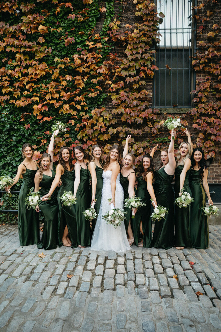 Wedding party hair and makeup in New York City