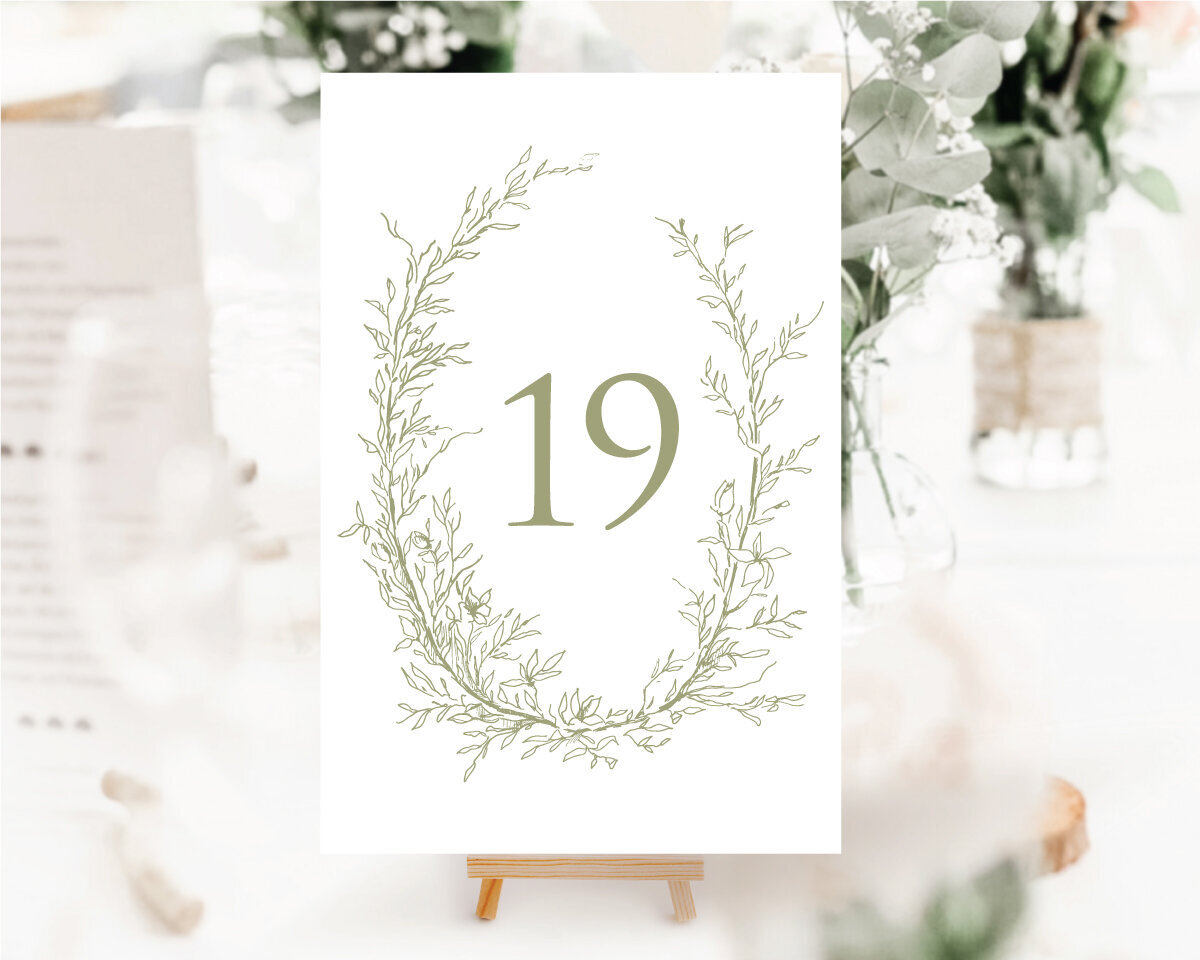 GDesigners Table Number TN9