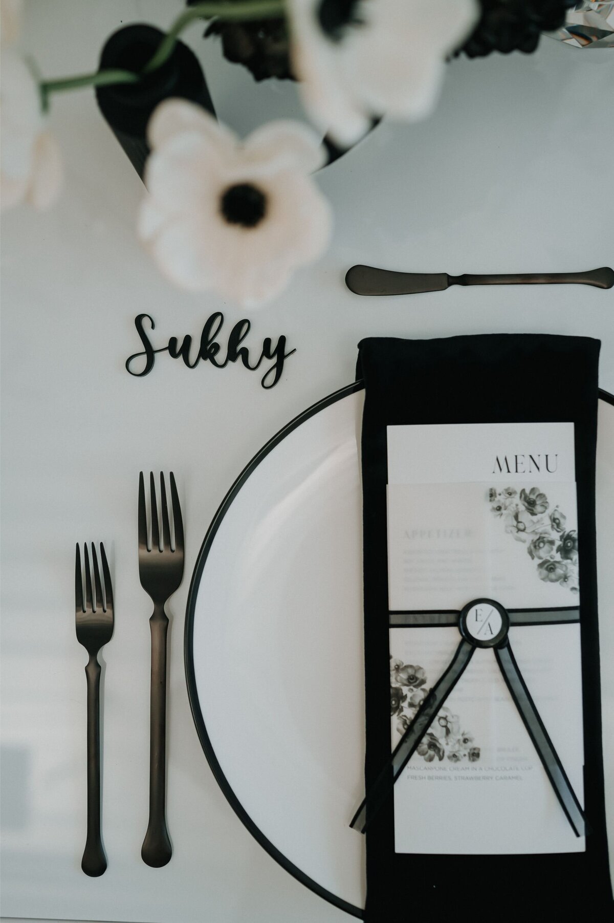 Monochrome matrimony style shoot 5