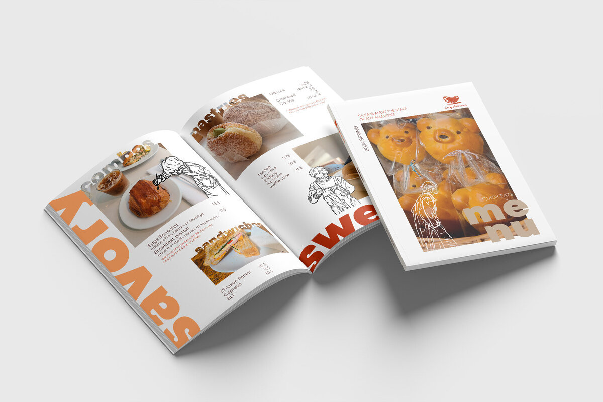booklet menu mockup_food