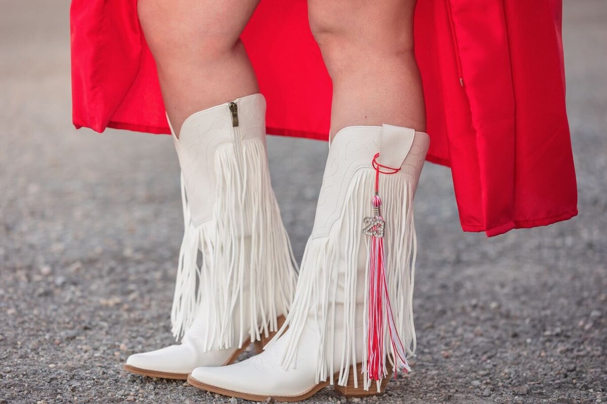 senior boots with tassle detroit photographer