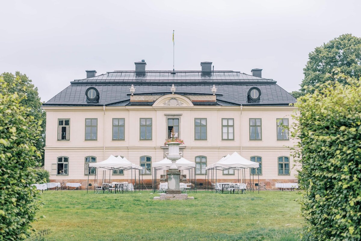 Baksidan på Sturehovs slott