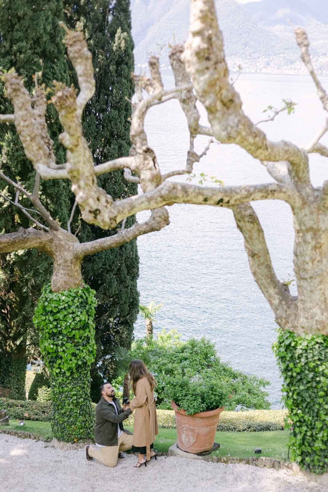 Proposal at Lake Como