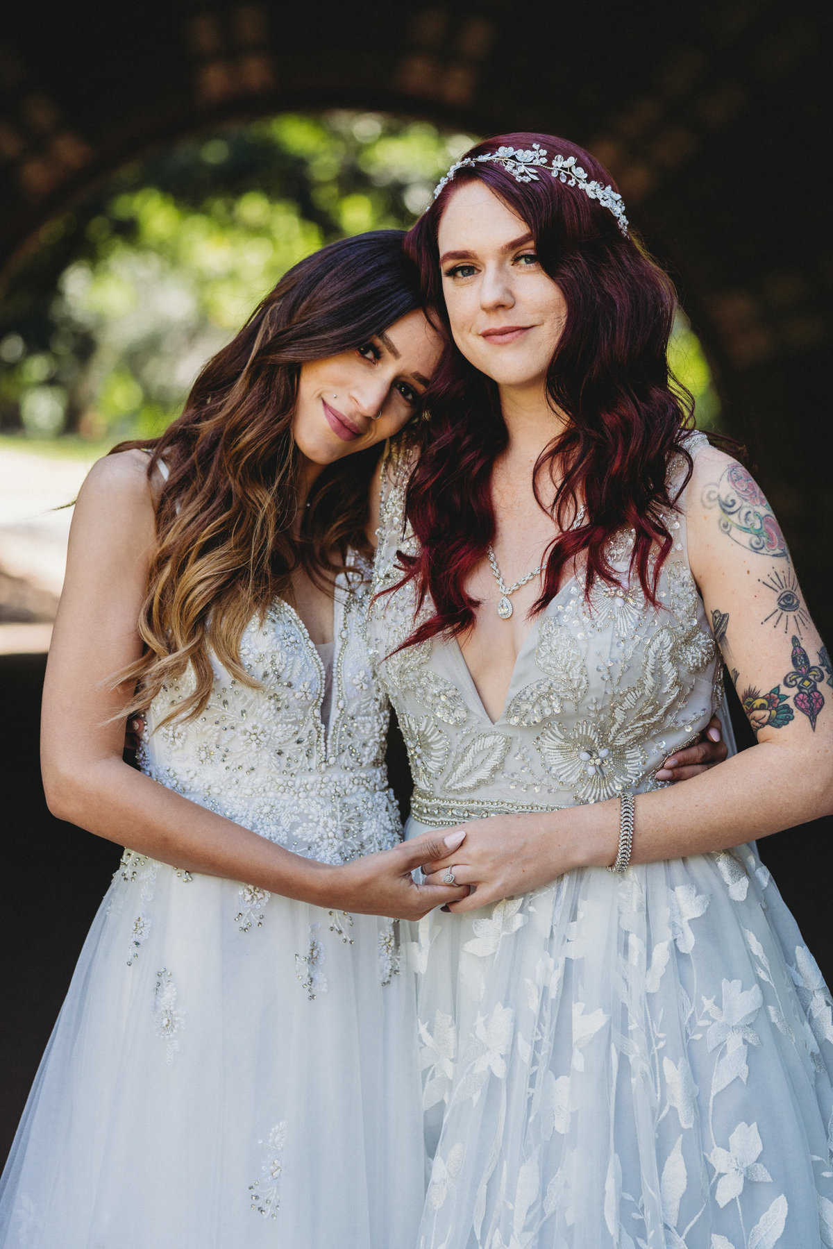 BRIDE AND BRIDE PORTRAIT PHOTOGRAPHY IN BROOKLYN