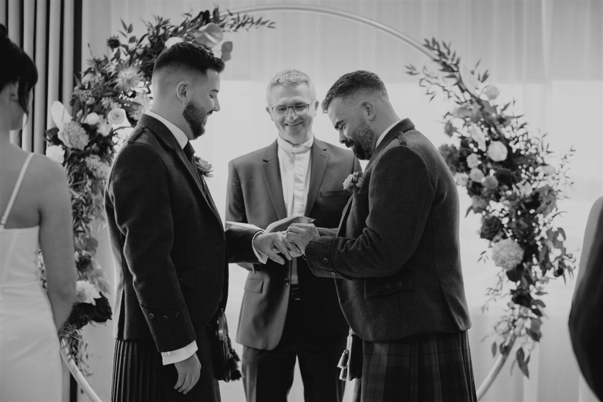Aberdeen LGBTQ+ Wedding Photography by Aberdeen Wedding Photographer Scott Arlow - 20