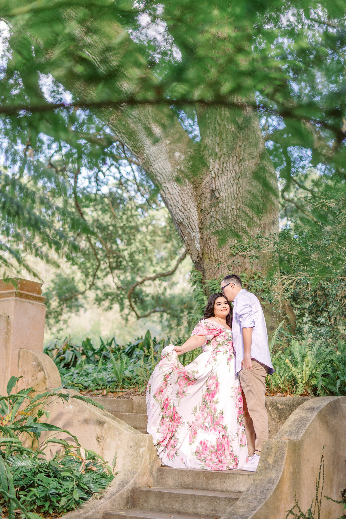 James & Gaby - Engagement Portraits - Bok Tower Gardens - Orlando Wedding Photographer-62