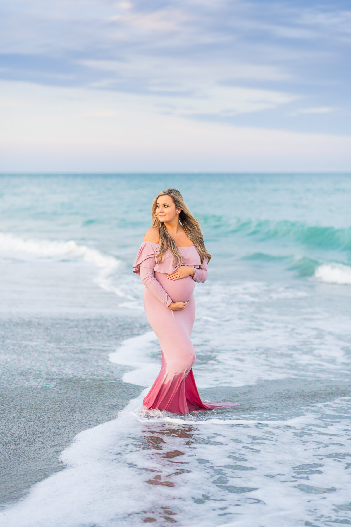 Melbourne Beach Maternity Session | Lisa Marshall Photography