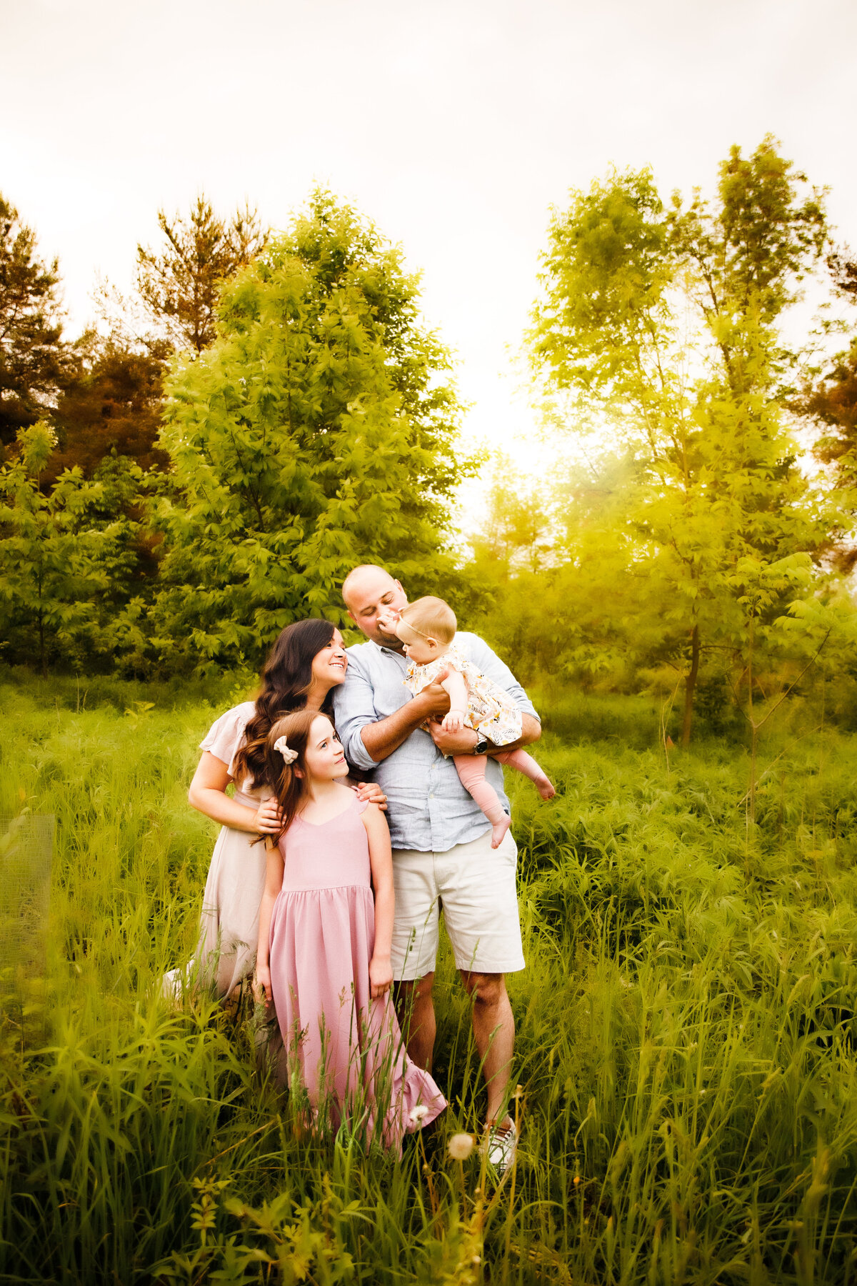 Sunset syracuse family photo session