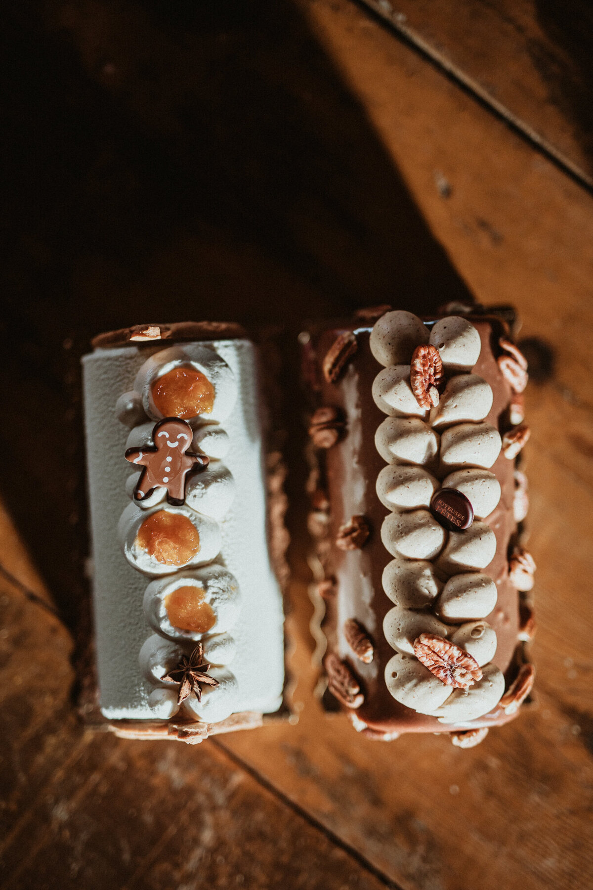 bûche pâtisserie Noël Ferme de Renouville