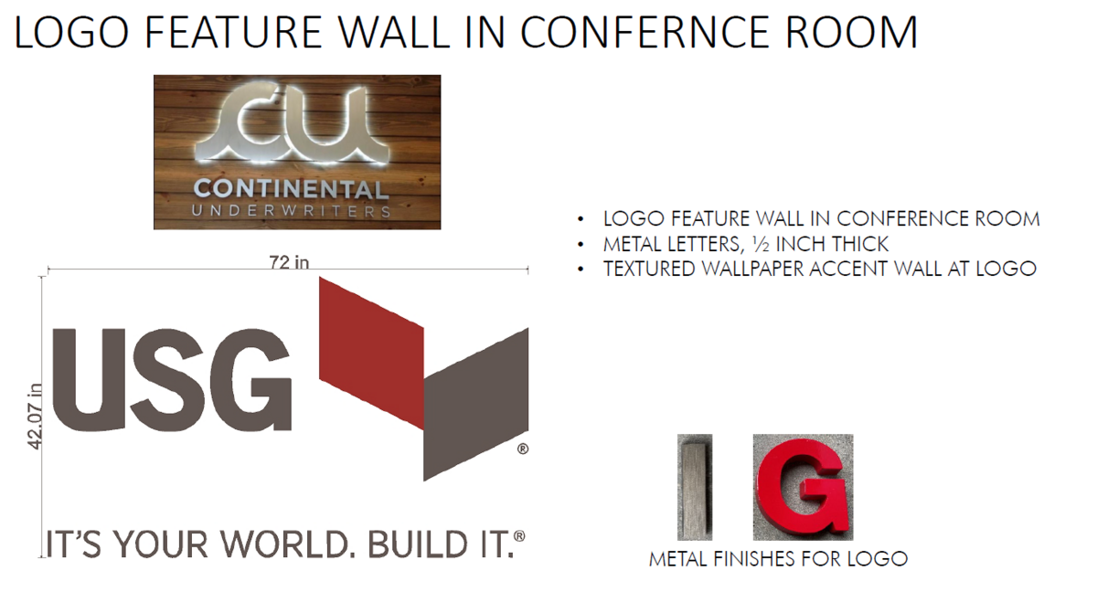 15 Logo Feature Wall