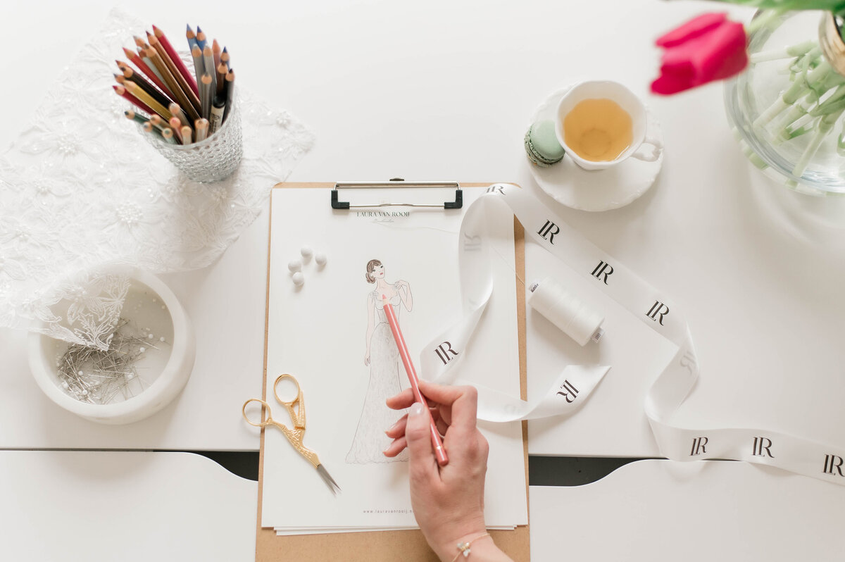 Designer trouwjurken  ontwerpster eindhoven