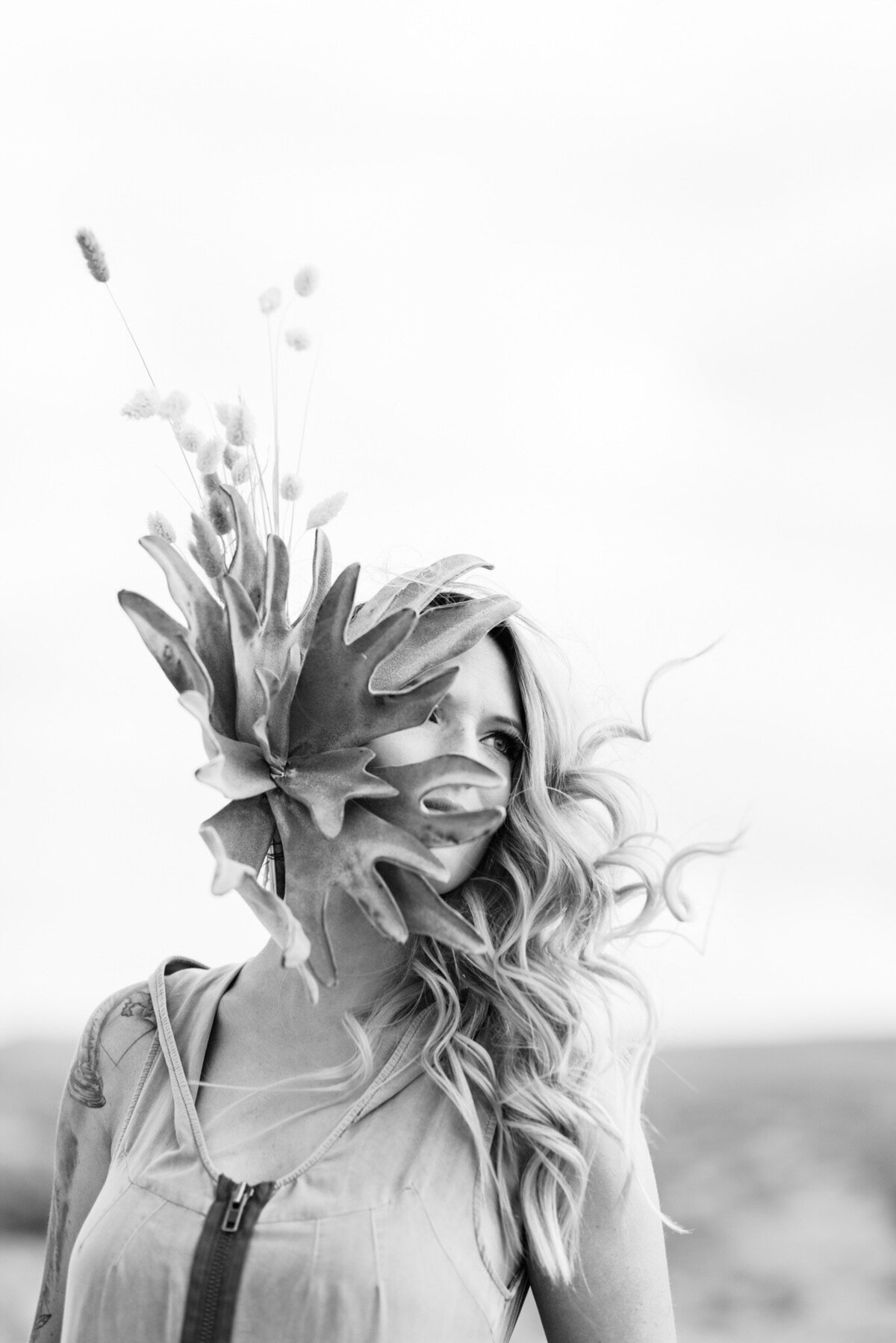 Floral Headpiece - Kristen Kay Photography - MyloFleur Florist-7648