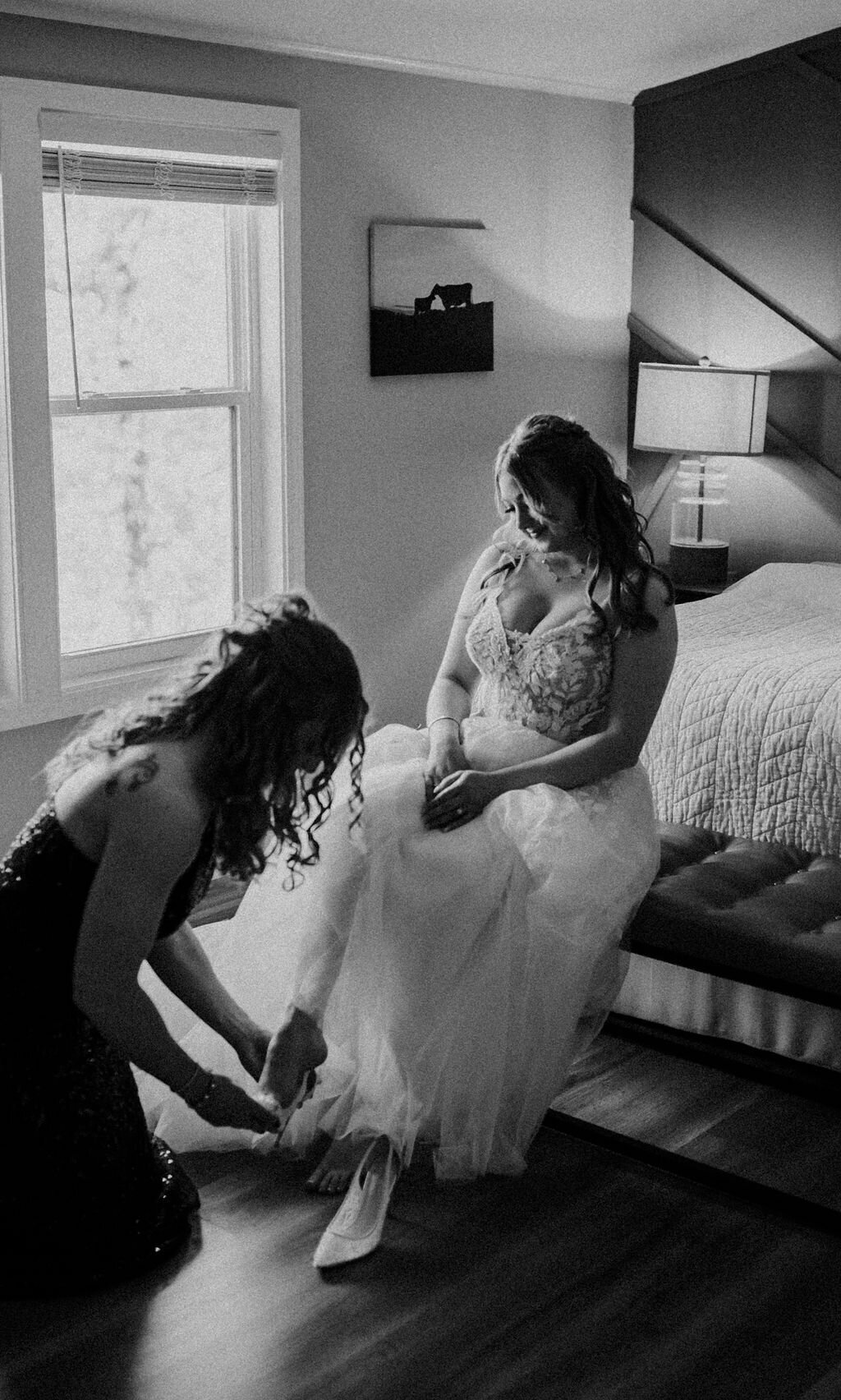 bride-shoes-farmshouse-lewallen-farms-wedding-ga