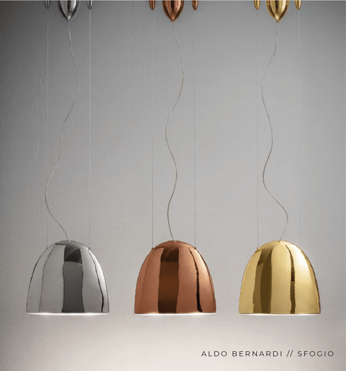 Fire Lighting_Aldo Bernardi_Sfogio_Ceramic_Interior Pendant