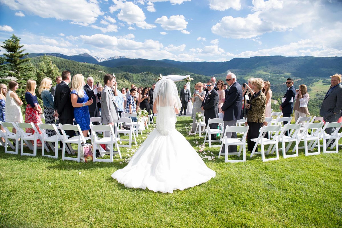 Vail Colorado Wedding Photographers - Mountain Top Wedding
