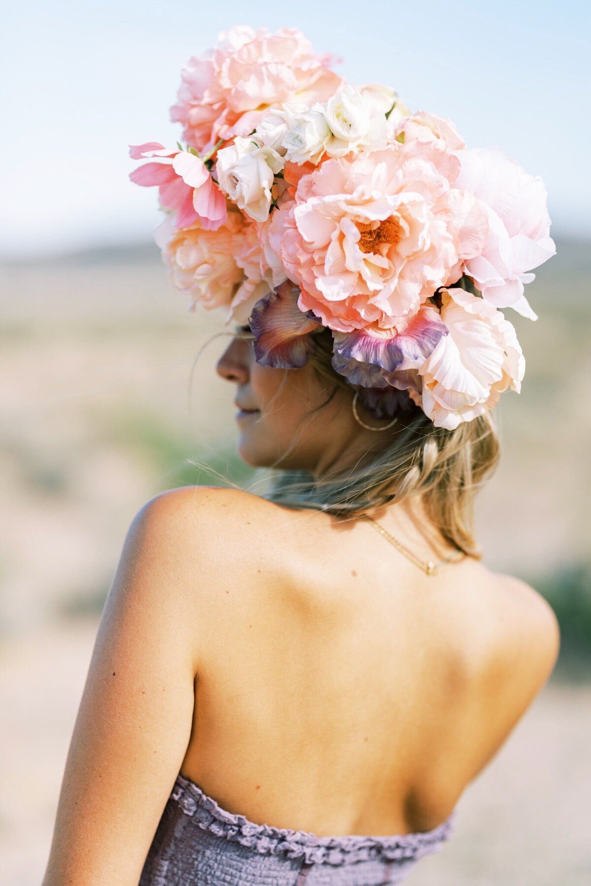 Floral Headpiece - Kristen Kay Photography - MyloFleur Florist-7591