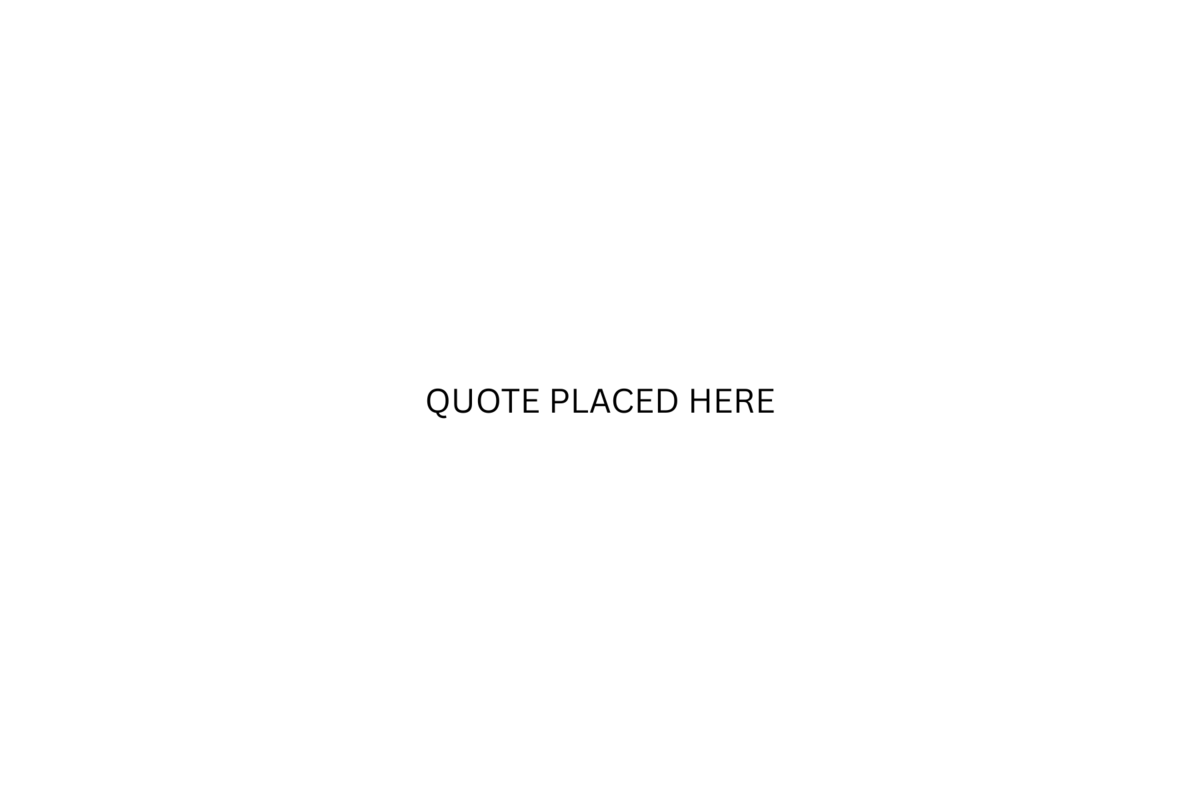 QUOTE PLACED HERE