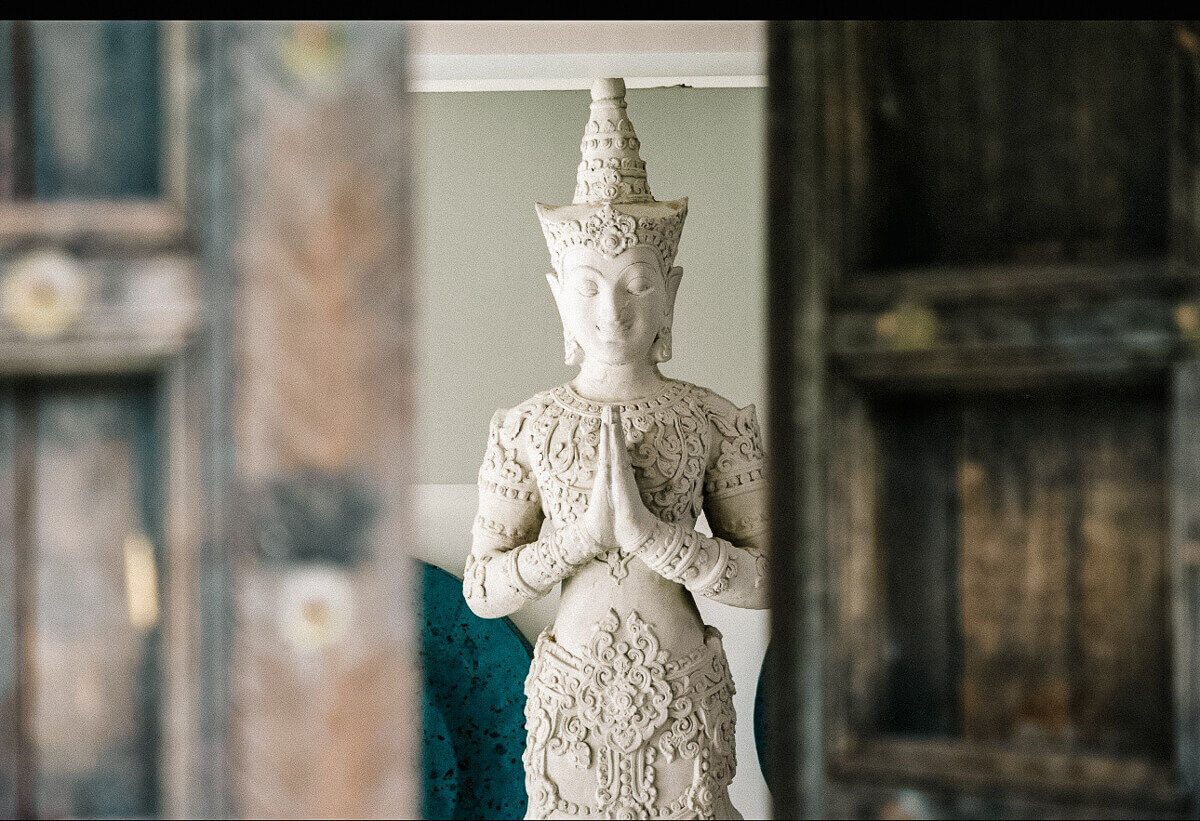 Buddha statue.