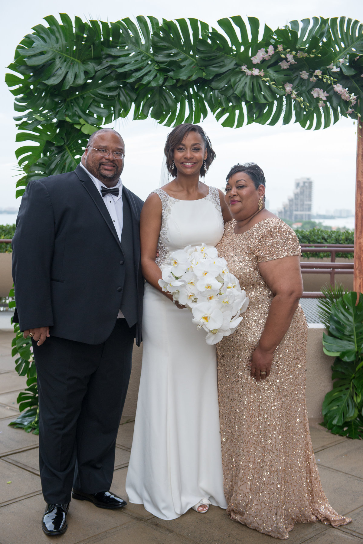 NFL Miami Dolphins Brandon Radcliff ShaKyra Radcliff Briza on the Bay Wedding Andrea Arostegui Photography-171