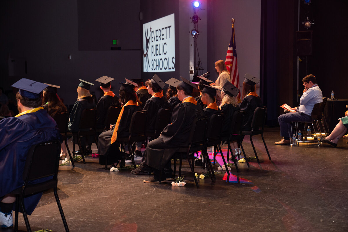 Port Gardner Graduation.  Last Forever Images. Everett School District. Everett High School. Everett, WA._-114
