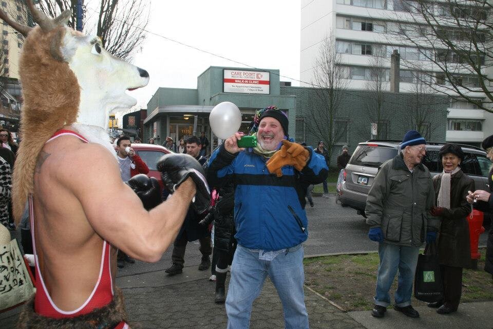 Brent Ray Fraser Mr Deer Polar Bear Swim English Bay 2011_27
