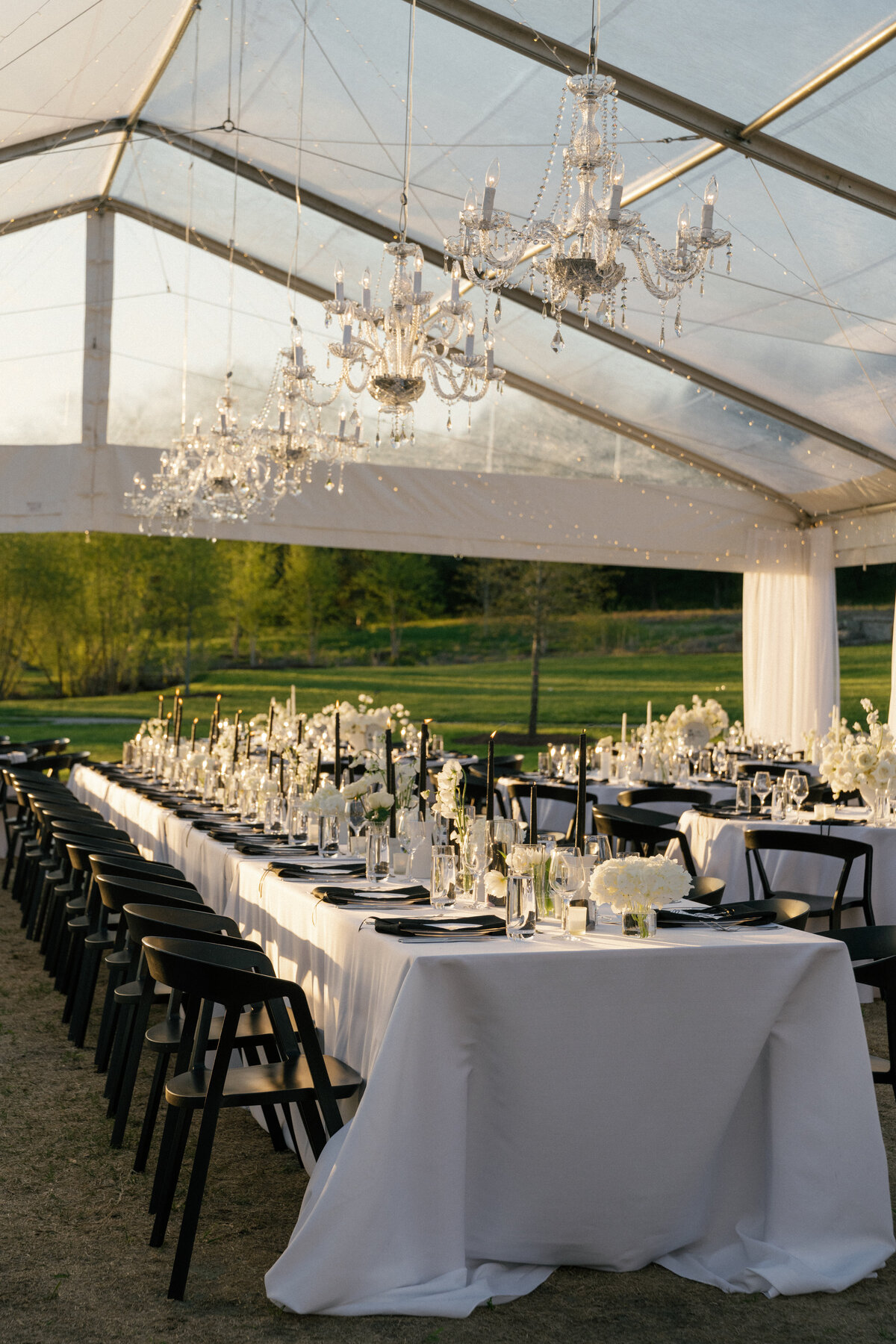 19 Classic black tie Southall Farm & Inn wedding_Fete Nashville Luxury Weddings
