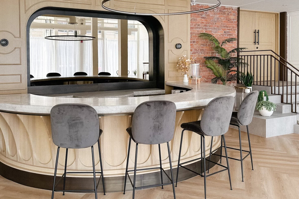 Studios At Vic Park YYC , a chic and elegant wedding venue in downtown Calgary, Alberta. Featured on the Brontë Bride Vendor Guide.