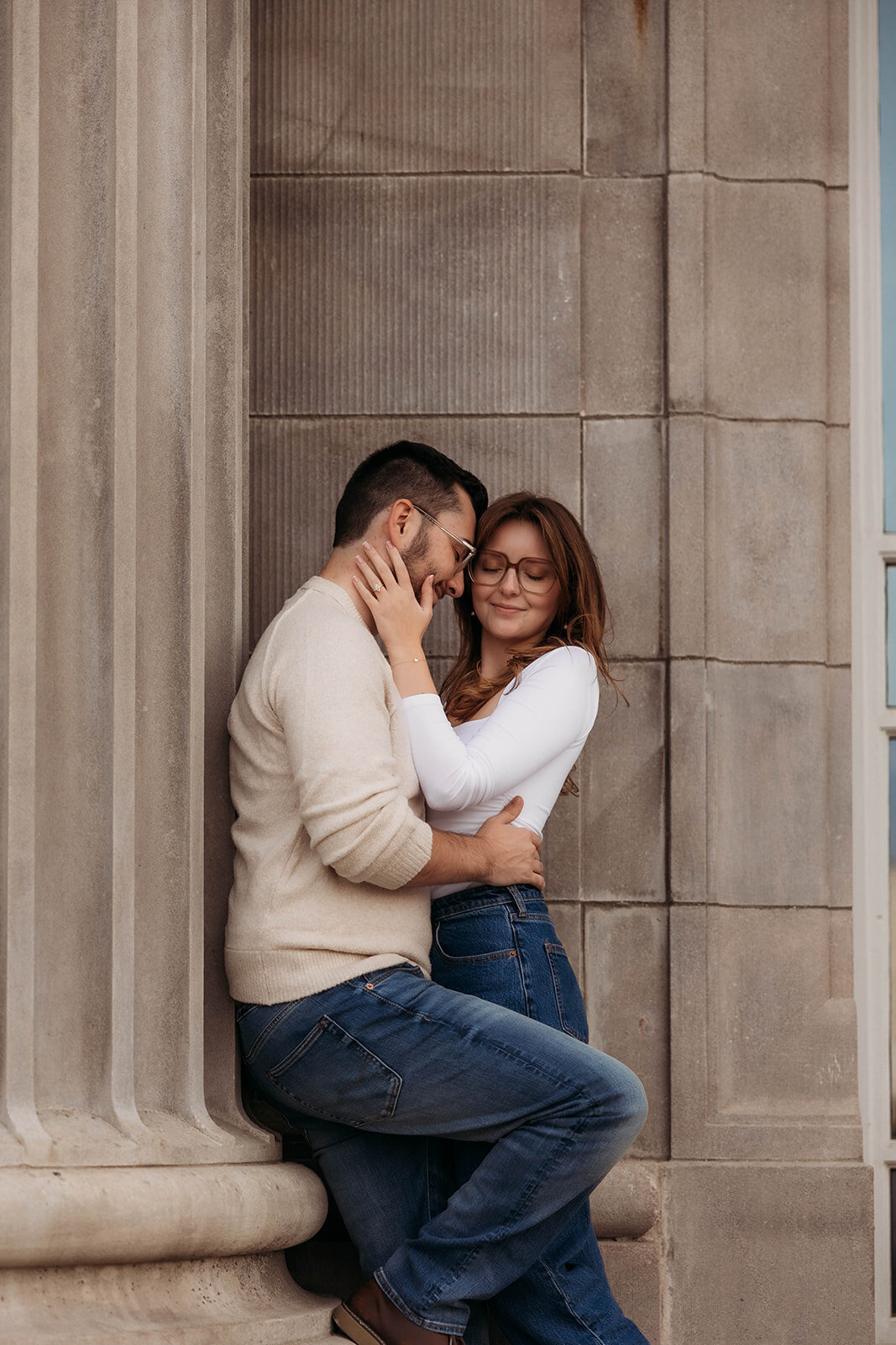Michigan Central Station Engagement Session Detroit Michigan K. E. Rogers Photography-52