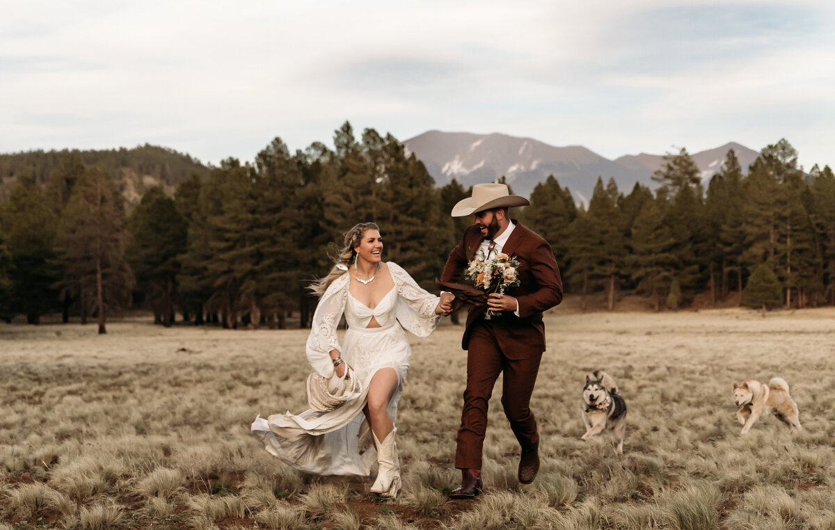 adventure country elopement photos