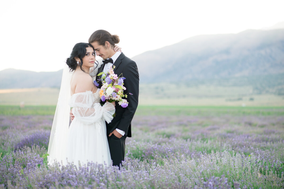 Lavender Fields Wedding - Utah Photographer AlliChelle -287