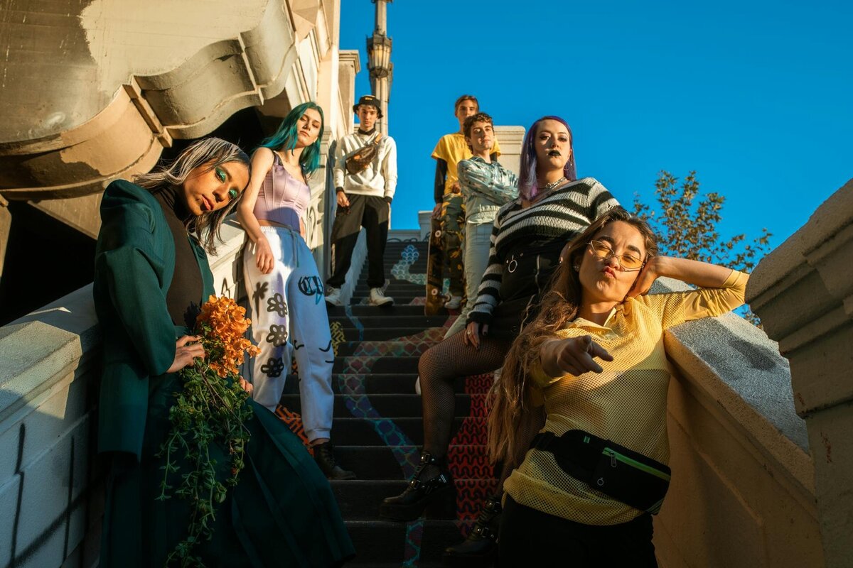 Group of LGBTQA people