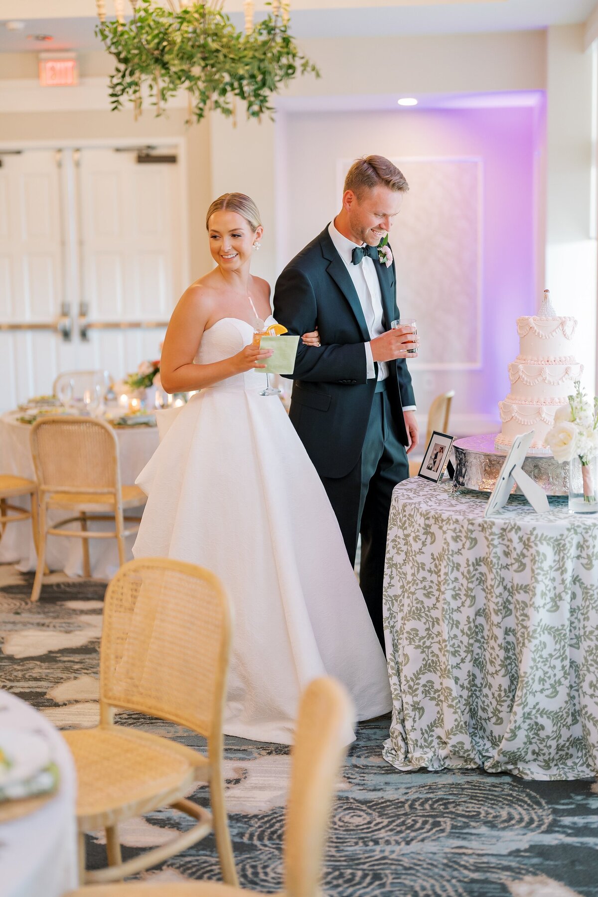Beaufort Hotel Pink Wedding Riley and Eric Brittanie Raquel Events - Reception Reveal