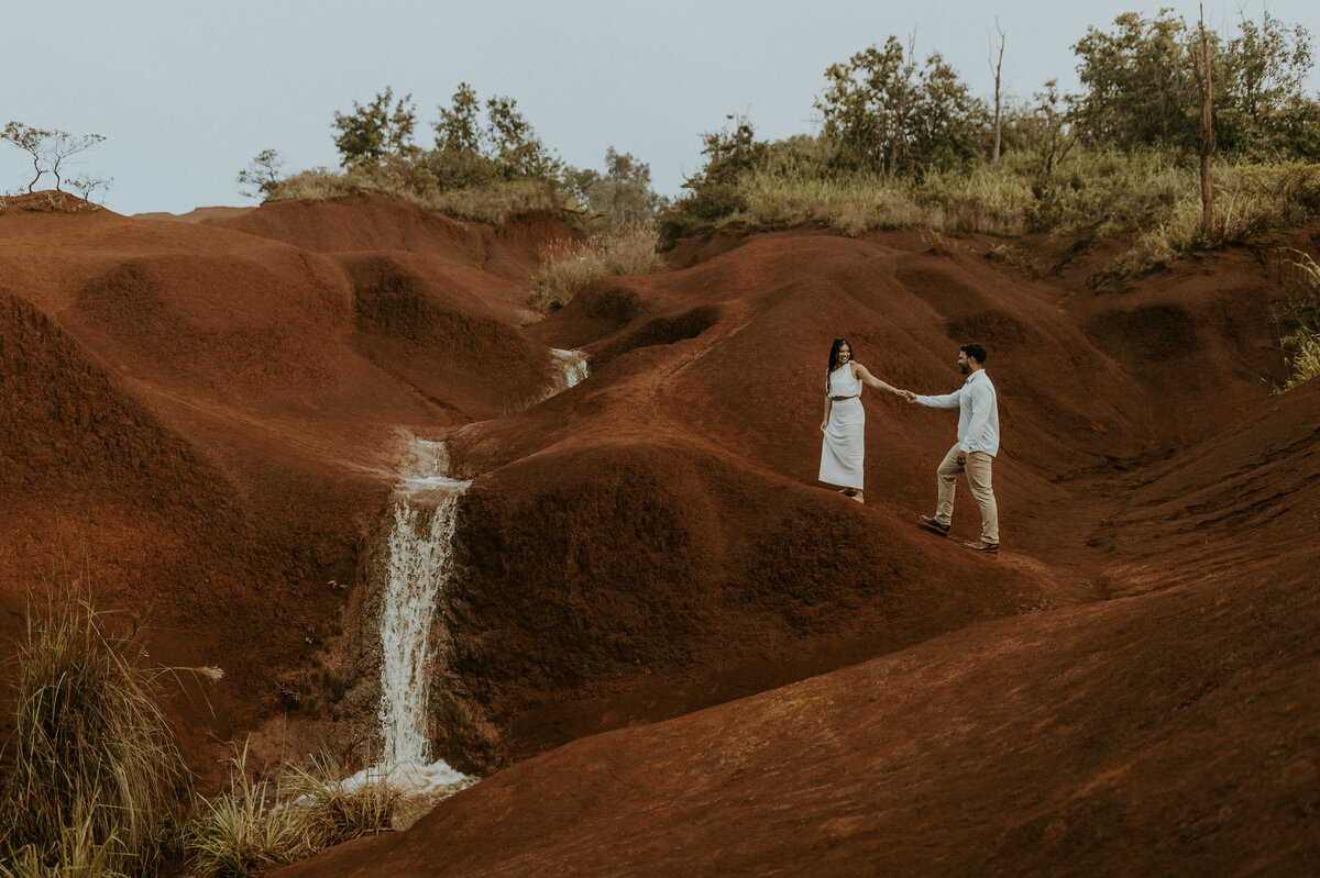 Dennise and Francisco Waimea Canyon Couples Session McKenna Christine Photography-82