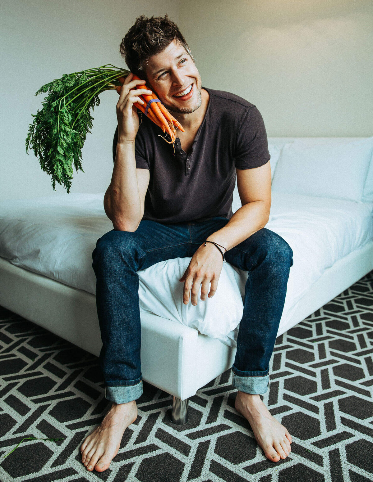 Max Lugavere personal brand photoshoot captured by Nick Onken — blending editorial lifestyle photography with authentic identity and Elevated Realism™.