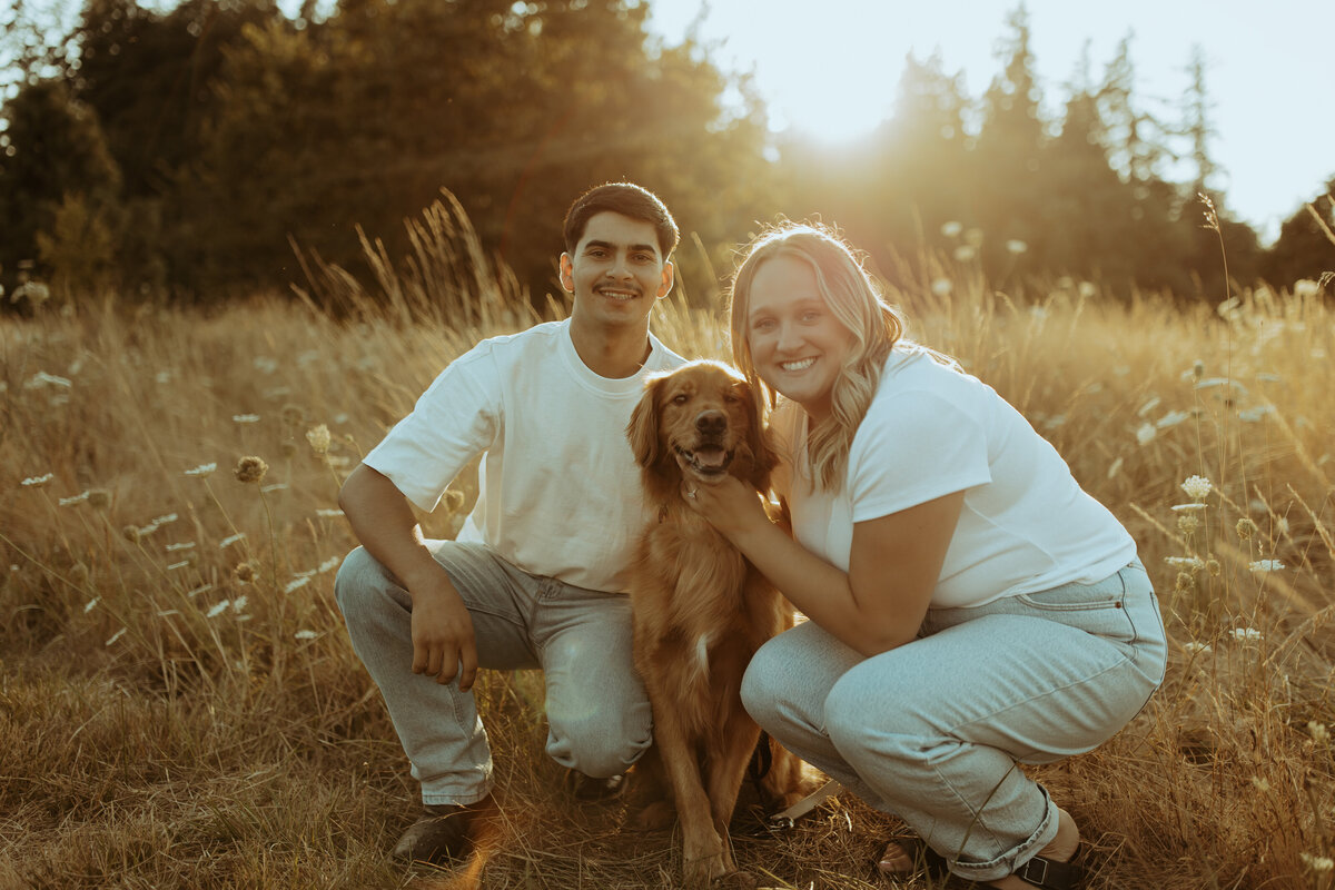 Sunset Engagement Wilsonville
