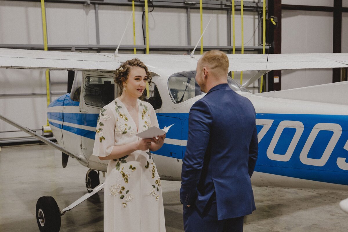 Alaska Elopement-Airplane Hangar-Zack & Zoe_8
