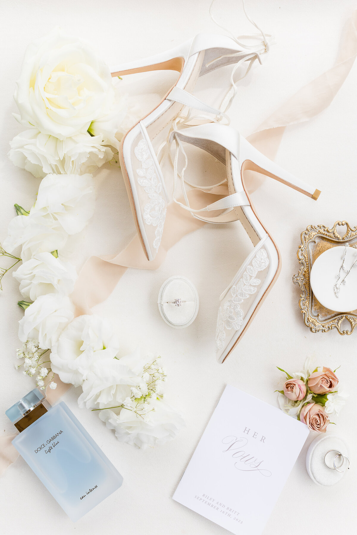 Anita Ivory Bella Belle Wedding shoes